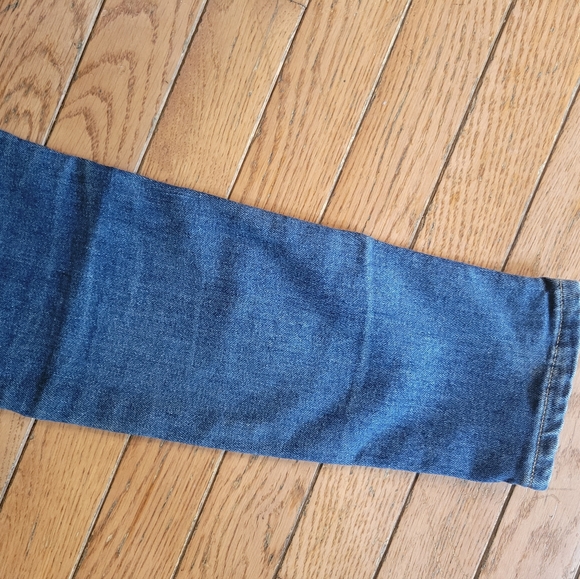 Acne Studio Skin 5 in Used Blue Denim luxury designer jeans Stockholm 25/32 - Picture 15 of 16